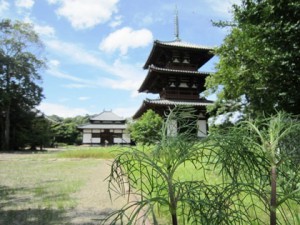 法起寺三重塔