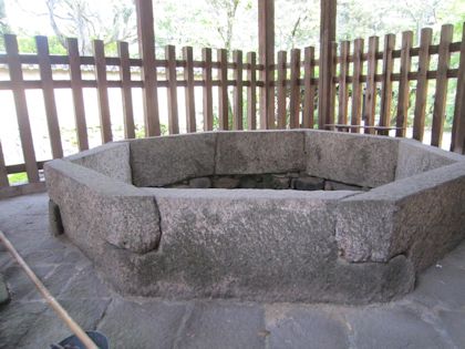唐招提寺の醍醐井戸