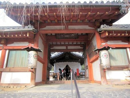 氷室神社の四脚門