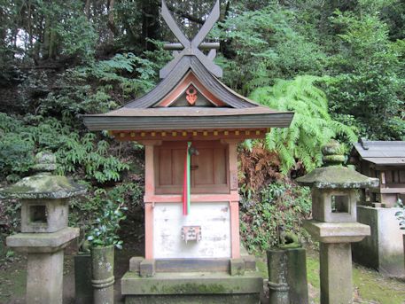 滝蔵神社の祠