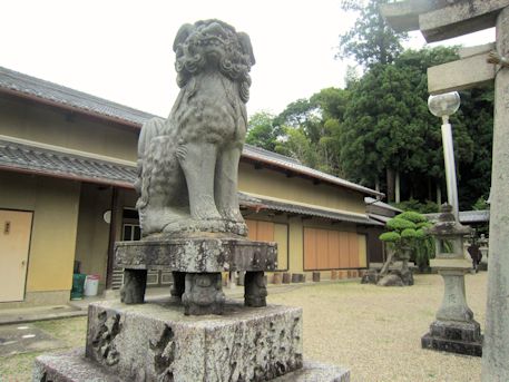 十二柱神社の狛犬