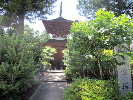 久米寺の多宝塔