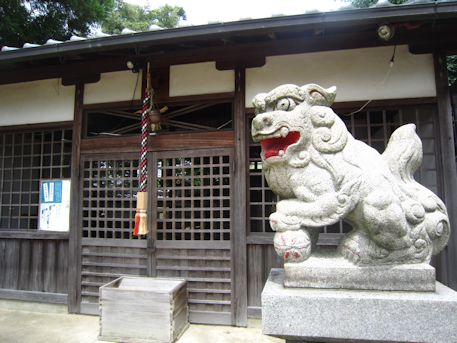 山之坊山口神社の狛犬