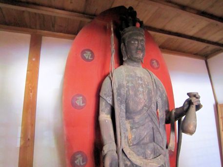 竹林寺の十一面観音立像