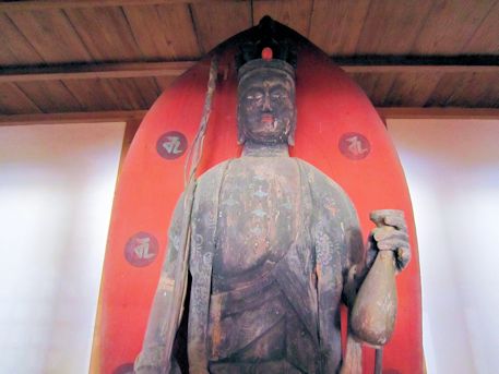 竹林寺の十一面観音立像