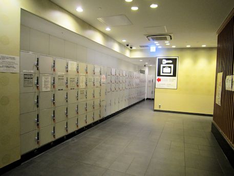 ＪＲ奈良駅のコインロッカー