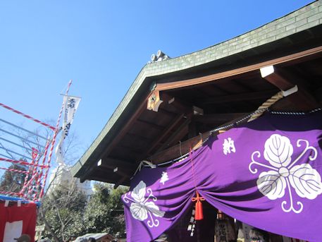 三輪坐恵比須神社拝殿