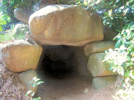 慶運寺裏古墳の横穴式石室