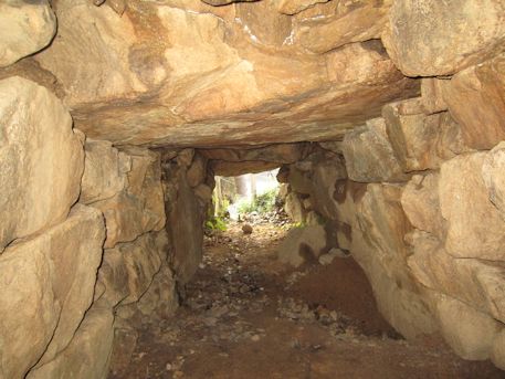 保久良古墳の横穴式石室